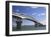 Auckland Harbour Bridge, Auckland, North Island, New Zealand, Pacific-Ian-Framed Photographic Print