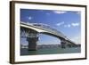 Auckland Harbour Bridge, Auckland, North Island, New Zealand, Pacific-Ian-Framed Photographic Print