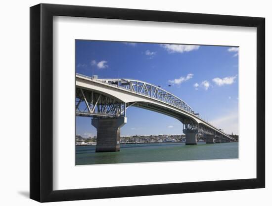 Auckland Harbour Bridge, Auckland, North Island, New Zealand, Pacific-Ian-Framed Photographic Print