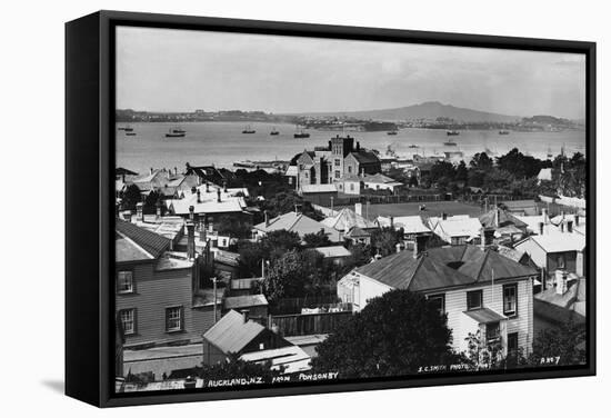 Auckland Harbour, Ca. 1930-null-Framed Stretched Canvas