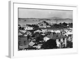 Auckland Harbour, Ca. 1930-null-Framed Photographic Print