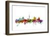 Auckland New Zealand Skyline-Michael Tompsett-Framed Art Print