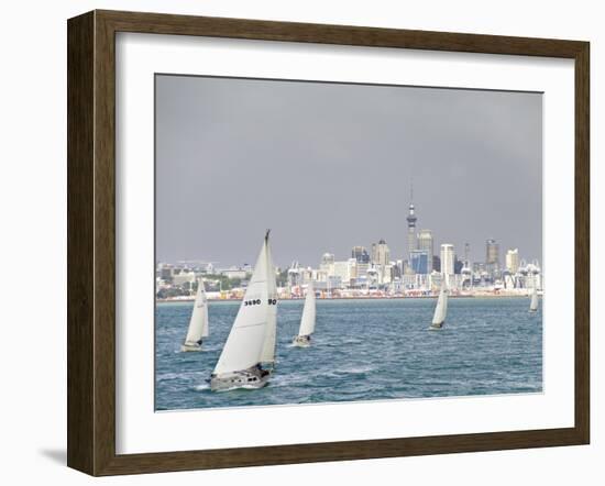 Auckland, North Island, New Zealand, Pacific-Michael Snell-Framed Photographic Print