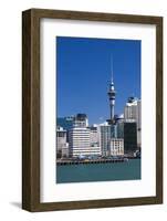 Auckland Sky Tower and City Skyline, North Island, New Zealand, Pacific-Matthew Williams-Ellis-Framed Photographic Print