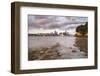 Auckland Skyline at Sunrise, Auckland, North Island, New Zealand, Pacific-Matthew Williams-Ellis-Framed Photographic Print