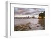 Auckland Skyline at Sunrise, Auckland, North Island, New Zealand, Pacific-Matthew Williams-Ellis-Framed Photographic Print