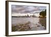 Auckland Skyline at Sunrise, Auckland, North Island, New Zealand, Pacific-Matthew Williams-Ellis-Framed Photographic Print