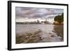 Auckland Skyline at Sunrise, Auckland, North Island, New Zealand, Pacific-Matthew Williams-Ellis-Framed Photographic Print