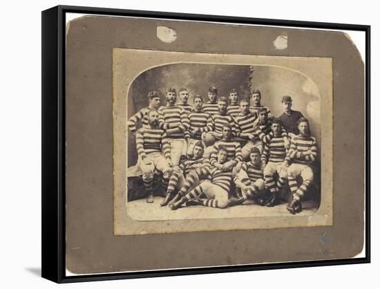 Auckland Touring Team, 1883-Wrigglesworth and Binns-Framed Stretched Canvas