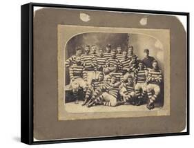 Auckland Touring Team, 1883-Wrigglesworth and Binns-Framed Stretched Canvas