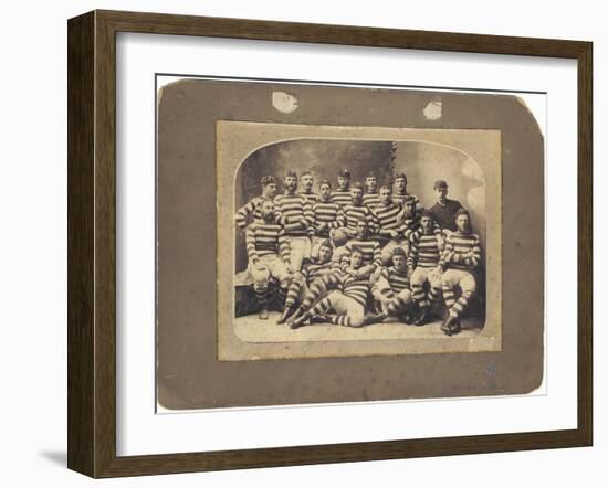 Auckland Touring Team, 1883-Wrigglesworth and Binns-Framed Giclee Print