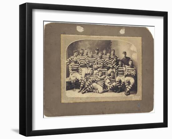 Auckland Touring Team, 1883-Wrigglesworth and Binns-Framed Giclee Print