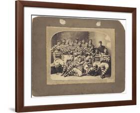 Auckland Touring Team, 1883-Wrigglesworth and Binns-Framed Giclee Print