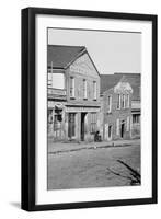 Auction and Negro Sales, Whitehall Street-null-Framed Art Print