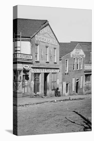 Auction and Negro Sales, Whitehall Street-null-Stretched Canvas