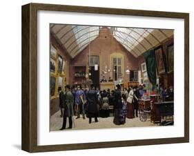 Auction Sale, 1880-Jules Antoine Voirin-Framed Giclee Print