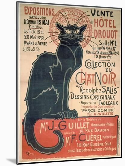 Auction Sale at the Hotel Drouot-Georges Alexandre Steinlen-Mounted Giclee Print