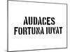 Audaces Fortuna Iuvat-SM Design-Mounted Art Print