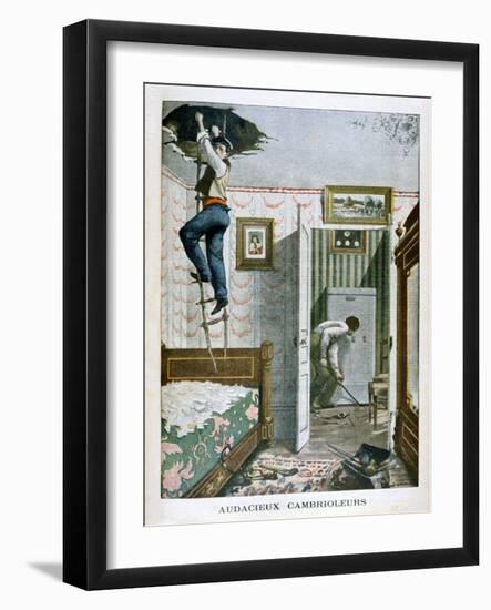 Audacious Burglars, 1901-null-Framed Giclee Print