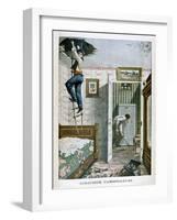 Audacious Burglars, 1901-null-Framed Giclee Print