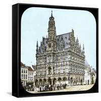 Audenarde (Belgium), City Hall-Leon, Levy et Fils-Framed Stretched Canvas