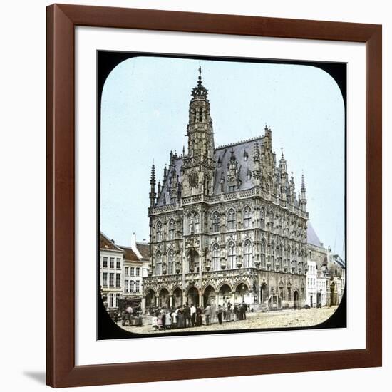 Audenarde (Belgium), City Hall-Leon, Levy et Fils-Framed Photographic Print