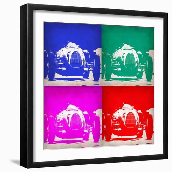 Audi Autounion Pop Art 1-NaxArt-Framed Art Print