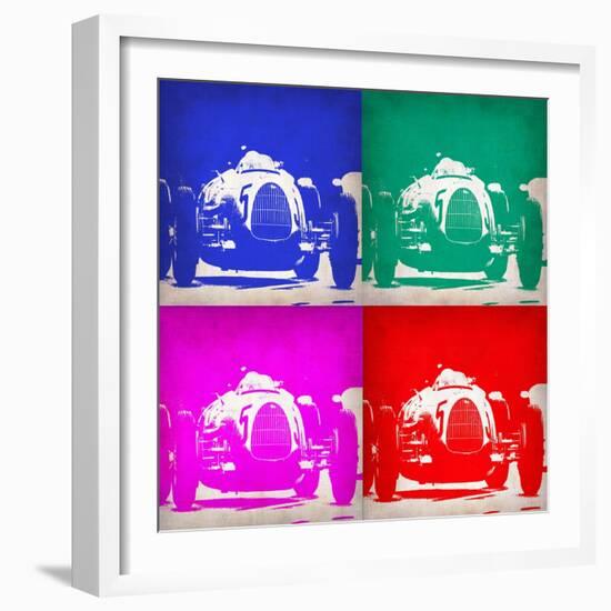 Audi Autounion Pop Art 1-NaxArt-Framed Art Print