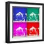 Audi Autounion Pop Art 1-NaxArt-Framed Art Print