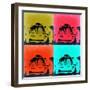 Audi Autounion Pop Art 2-NaxArt-Framed Art Print