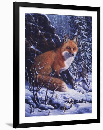 Audible Hush-R.W. Hedge-Framed Giclee Print