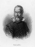 Galileo Galilei Italian Astronomer-Audibran-Framed Photographic Print