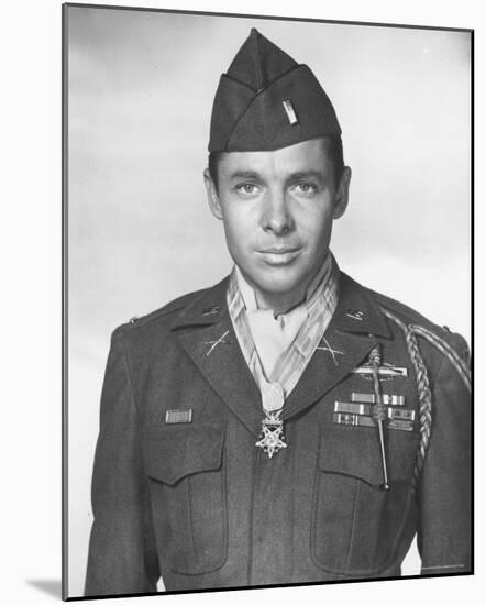 Audie Murphy-null-Mounted Photo