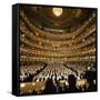 Audience at Gala on the Last Night in the Old Metropolitan Opera House-Henry Groskinsky-Framed Stretched Canvas