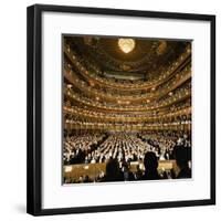 Audience at Gala on the Last Night in the Old Metropolitan Opera House-Henry Groskinsky-Framed Photographic Print