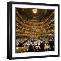 Audience at Gala on the Last Night in the Old Metropolitan Opera House-Henry Groskinsky-Framed Photographic Print