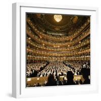 Audience at Gala on the Last Night in the Old Metropolitan Opera House-Henry Groskinsky-Framed Photographic Print