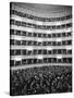 Audience at Performance at La Scala Opera House-Alfred Eisenstaedt-Stretched Canvas