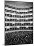 Audience at Performance at La Scala Opera House-Alfred Eisenstaedt-Mounted Photographic Print