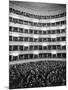 Audience at Performance at La Scala Opera House-Alfred Eisenstaedt-Mounted Photographic Print