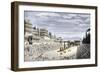 Audience Cheering Charioteersin the Circus Maximus, Ancient Rome-null-Framed Premium Giclee Print