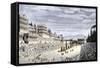 Audience Cheering Charioteersin the Circus Maximus, Ancient Rome-null-Framed Stretched Canvas