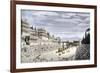 Audience Cheering Charioteersin the Circus Maximus, Ancient Rome-null-Framed Giclee Print