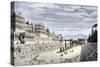 Audience Cheering Charioteersin the Circus Maximus, Ancient Rome-null-Stretched Canvas