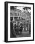 Audience Enjoying the Vienna Philharmonic Orchestra Performing an Outdoor Mozart Concert-null-Framed Photographic Print