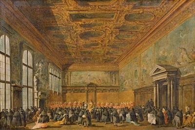 'Audience Granted by the Doge of Venice in the College Room of Doge's