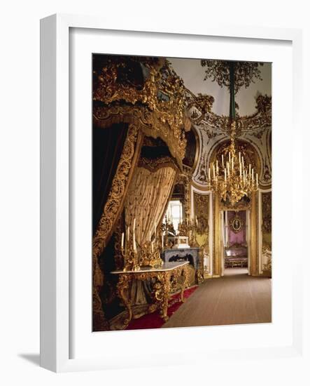 Audience Hall, Lugwig II's Linderhof Palace-null-Framed Giclee Print