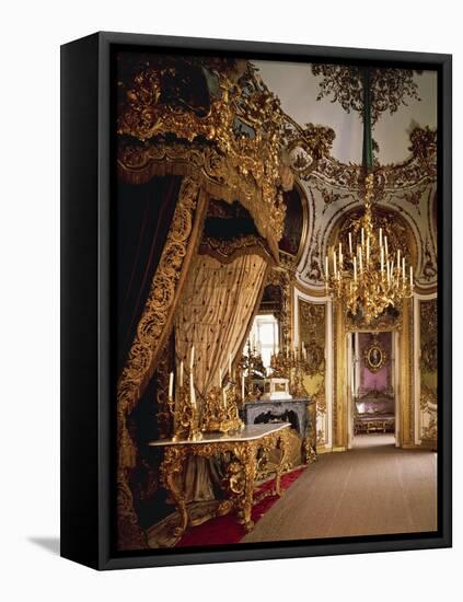 Audience Hall, Lugwig II's Linderhof Palace-null-Framed Stretched Canvas