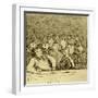 Audience in the Gallery-Honore Daumier-Framed Giclee Print