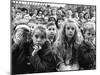 Audience of Children Sitting Very Still, with Rapt Expressions, Watching Puppet Show at Tuileries-Alfred Eisenstaedt-Mounted Photographic Print